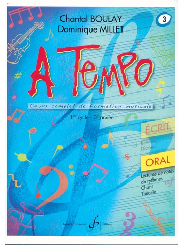 A tempo : oral. Volume 3 Visuel